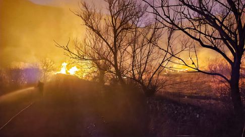 Todo Jujuy | Incendio en Volcán (1)