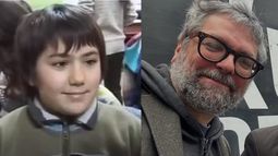 Así fue el reencuentro de Liniers con Juan Sánchez, el nene viral de la frase Me gusta el arte.