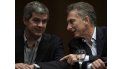 Marcos Peña junto a Macri