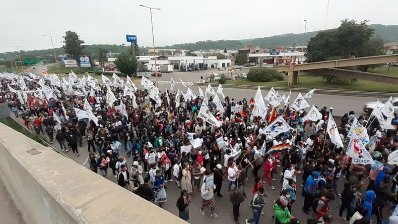 La marcha en Jujuy por el Día de la Memoria por la Verdad y la Justicia. La marcha en Jujuy por el Día de la Memoria por la Verdad y la Justicia.