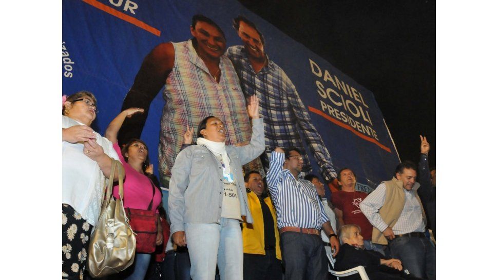 Acto en La Tablada