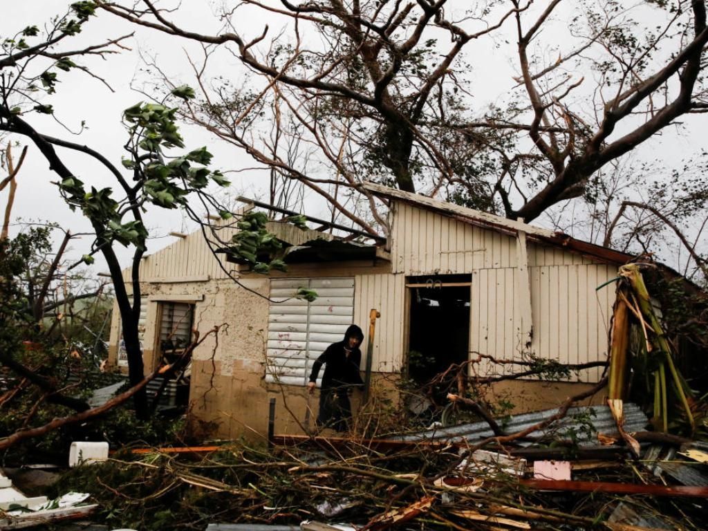 Puerto Rico sufre por "María"