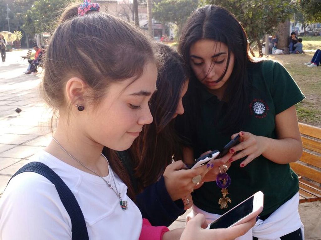 Pokémon Go entre chicas