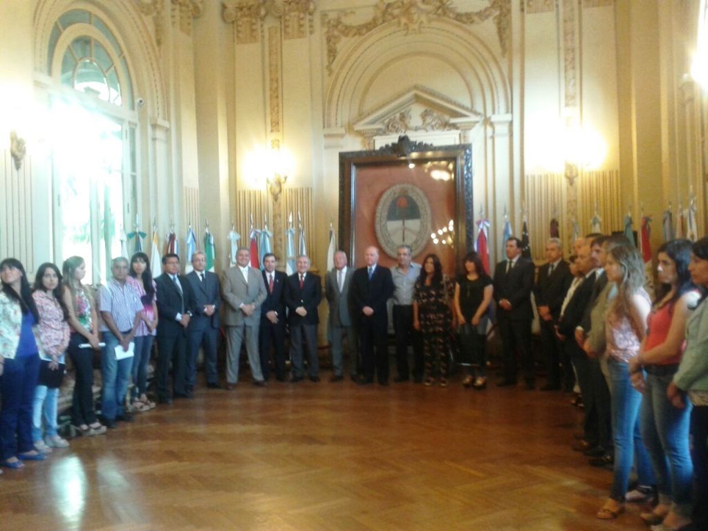 Autoridades presentes