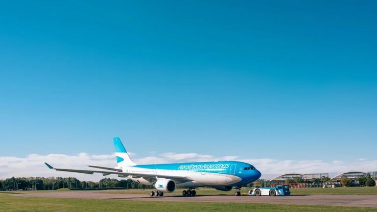 Aerolíneas Argentinas.