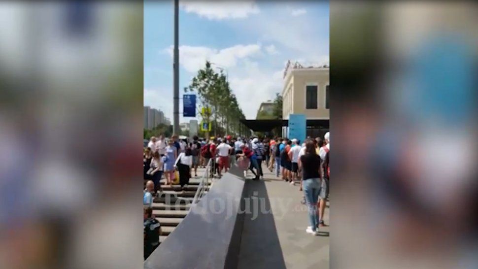 Jujeños en Rusia buscan poder ver a la selección en Kazán