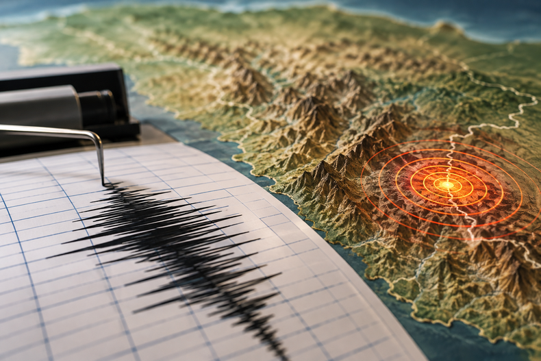 Sismos en Jujuy (imagen creada con IA).