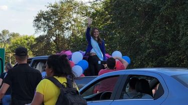 Tiziana Vignolles es la representante de la Fiesta Nacional de los Estudiantes.