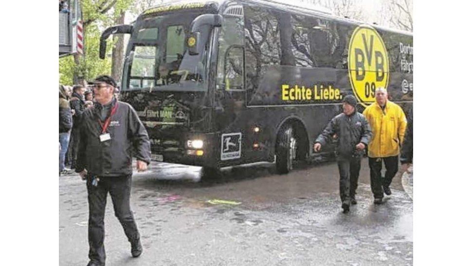 Explosión en el colectivo