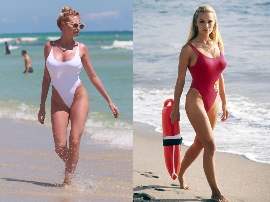 Vicky Xipolitakis y Pamela Anderson