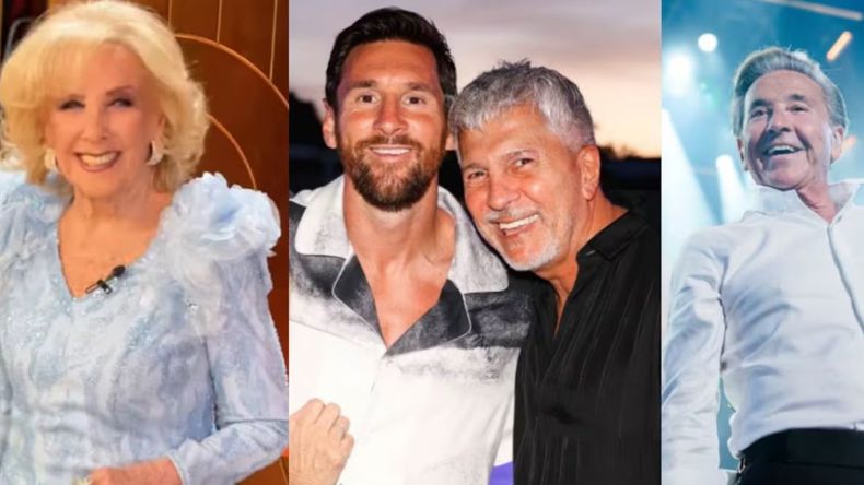 Del fútbol al espectáculo: una ola de mensajes acompaña a Messi