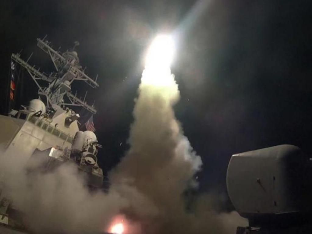 Bombardeo en Siria