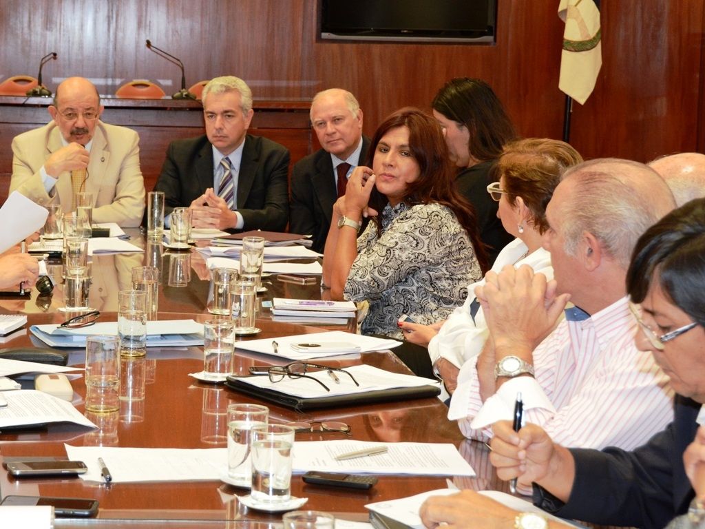 Reunión en la Legislatura