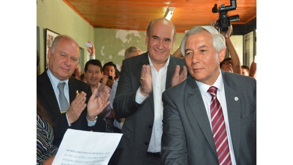 Nuevo mandato de Rolando Ficoseco
