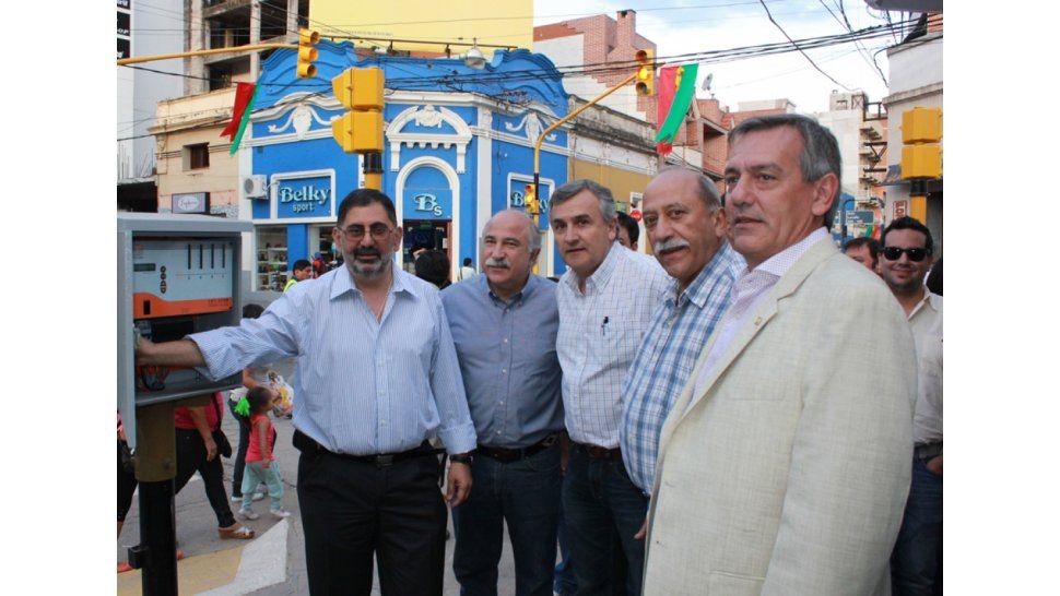 Inauguración de semáforos