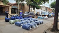 desbarataron una banda que trasladaba millones en marihuana, hojas de coca y armas