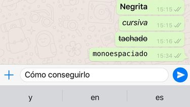 ¿Cómo escribir negrita en WhatsApp?