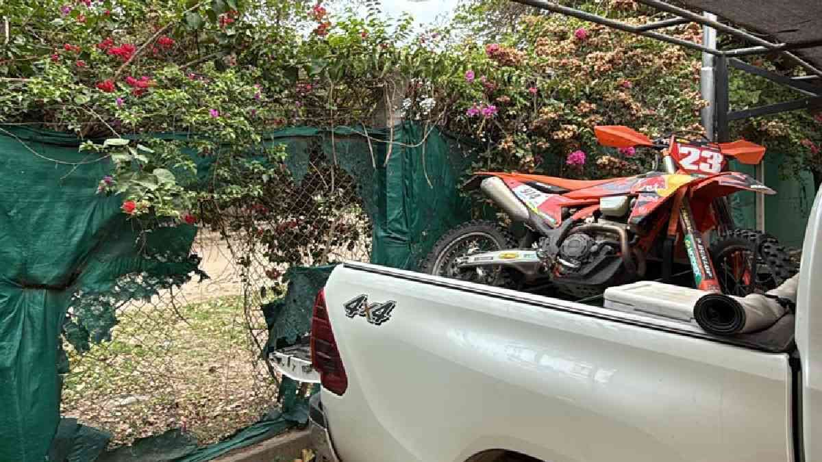 Un jujeño viajó a Salta a competir en el Regional de Enduroy le robaron la moto