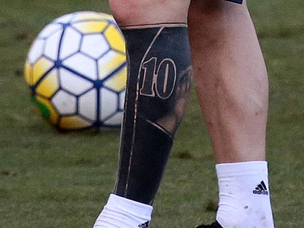 Así es el nuevo tatuaje de Messi