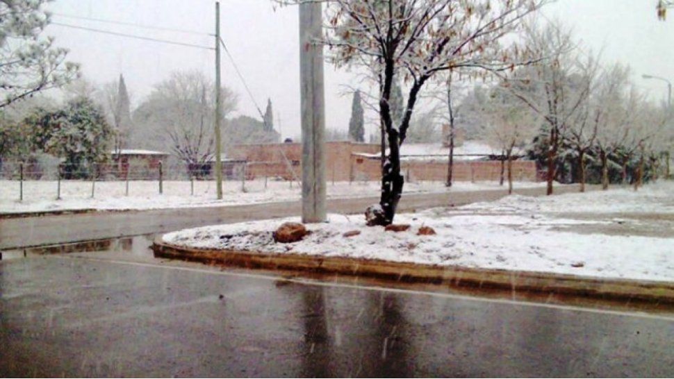 Nieve en Córdoba