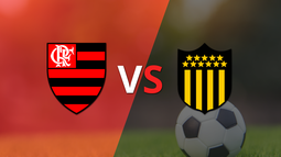 Peñarol venció a Flamengo en el duelo de ida