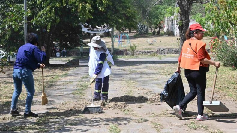 Operativocontra el dengue en Alto Comedero y El Chingo (Archivo)