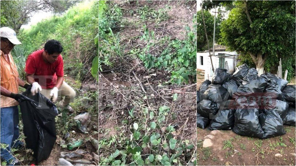 Jujeño volvió a su pueblo natal y limpió 15 kilómetros de basura acumulada en la ruta