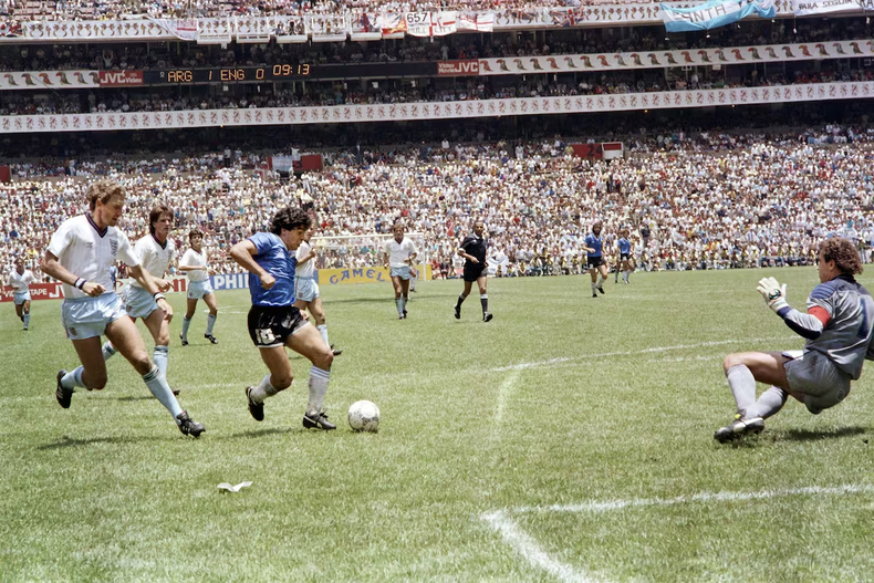 Maradona, Inglaterra y dos goles que hicieron historia