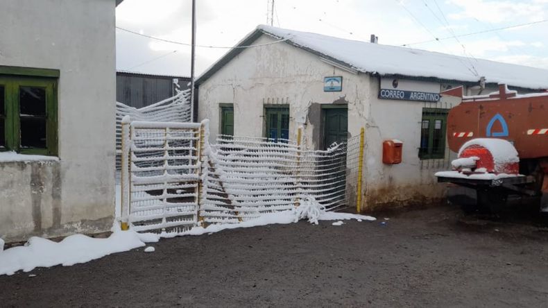 Nieve en pleno diciembre en la Puna jujeña