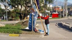 Invitan a los partidos políticos a retirar su cartelería