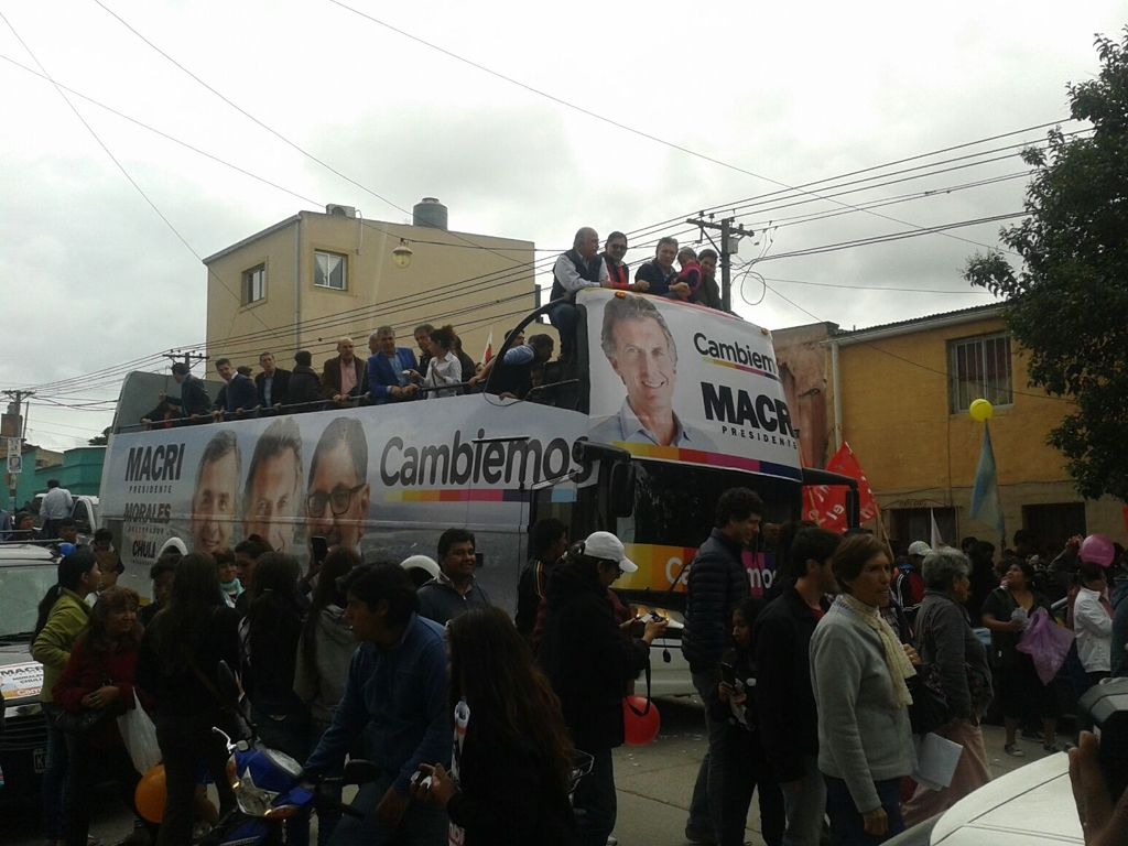 Macri de caravana por Jujuy