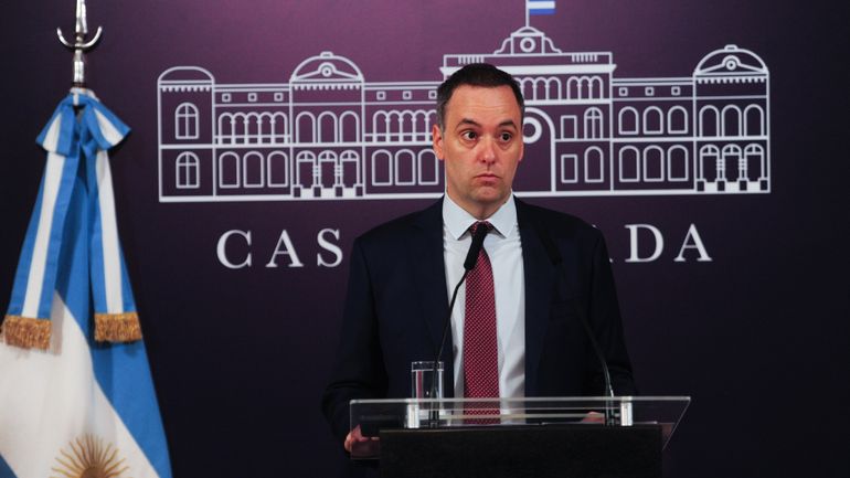 Vocero presidencial Manuel Adorni y las medidasdel Gobierno