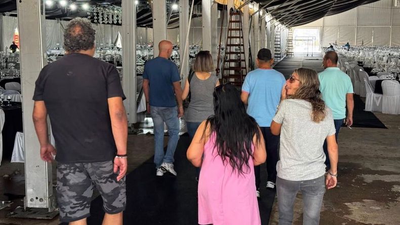 Cena Blanca 2025: autoridades del Ente supervisaron el predio de Ciudad Cultural Cena Blanca 2025: autoridades del Ente supervisaron el predio de Ciudad Cultural