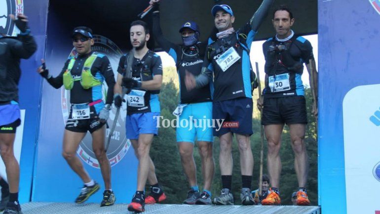 Jujeño maratonista cruzó Los Andes