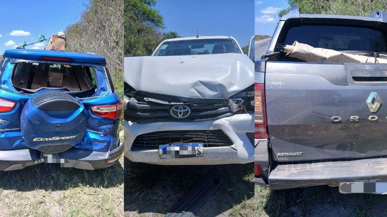 Choque en cadena en la Ruta 34: tres vehículos involucrados y demoras