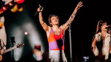 Harry Style se presentó este fin de semana en el estadio de River Plate.