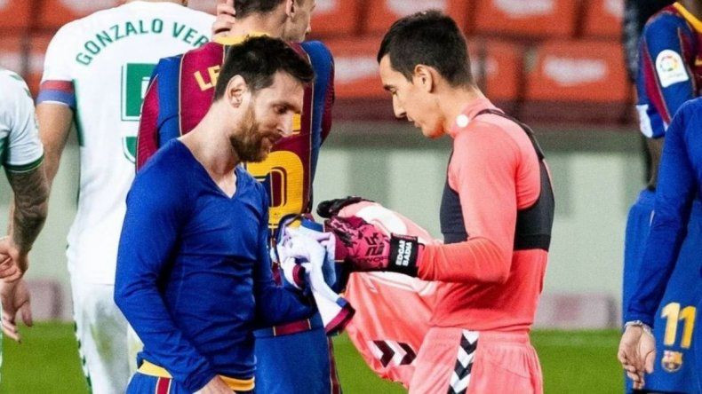 &nbsp;Messi sorprendió con su gesto, pero no fue tanto