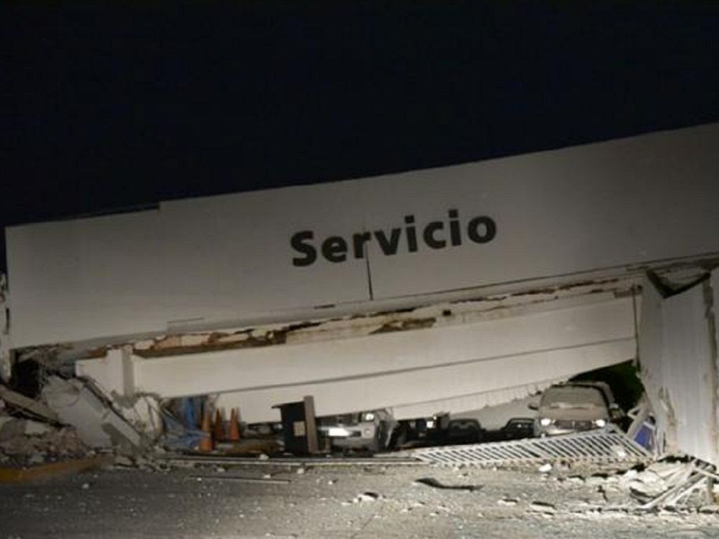 Sismo en México