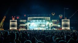 Increíble postal de la fiesta en Ciudad Cultural.