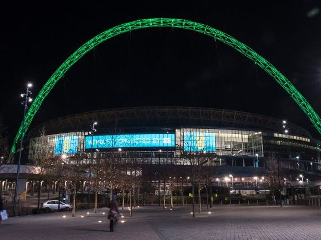 Estadio Wembley, en Inglaterra