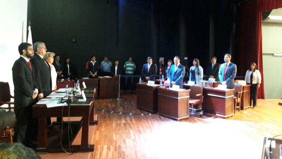 Asumieron los concejales electos: Lisandro Aguiar seguirá siendo el presidente