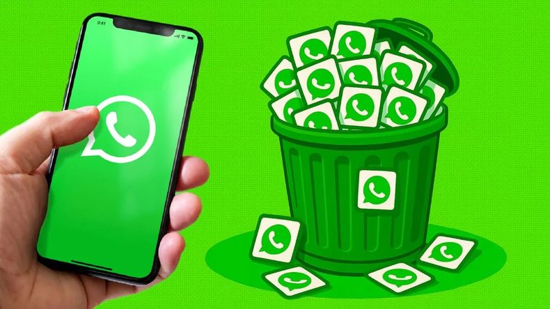 Cómo buscar y borrar archivos ocultos en WhatsApp para optimizar el espacio en tu celular. &nbsp;