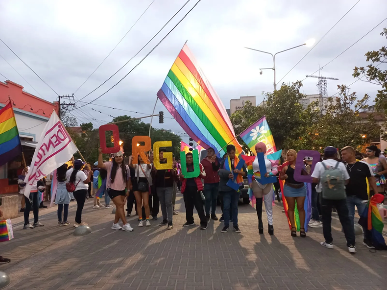 Marcha del Orgullo LGBT+ en Jujuy.