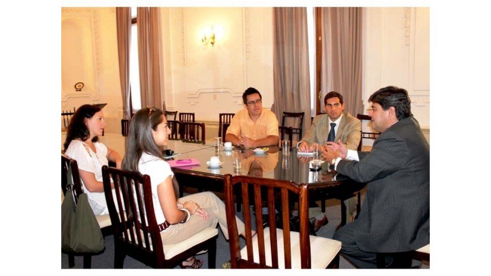 Reunión con emprendedores