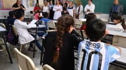 Cómo será la jornada escolar en el primer partido de Argentina