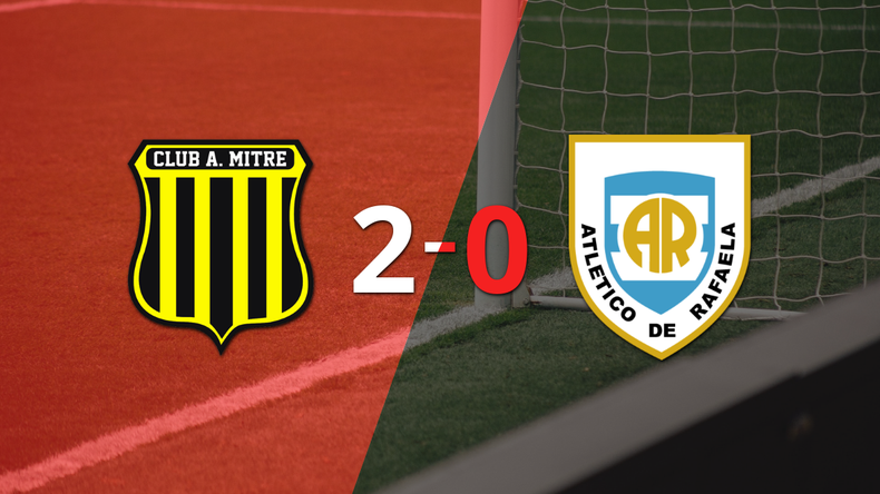 Mitre (SE) le ganó como anfitrión a Atlético Rafaela por 2-0