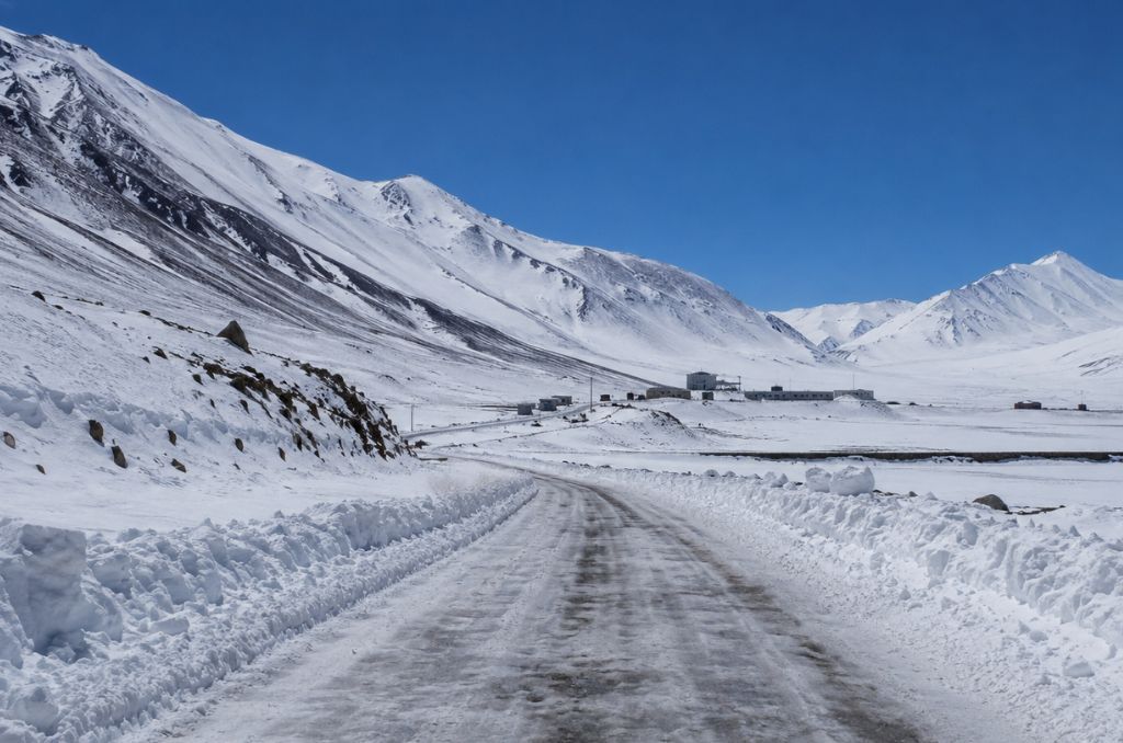 Paso de Jama con nieve&nbsp; - Imagen creada con IA&nbsp;