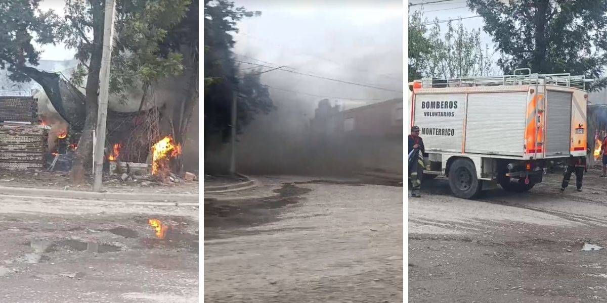 Incendio en Monterrico Incendio en Monterrico