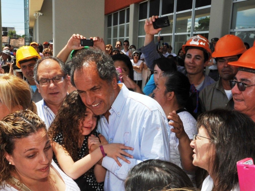 Scioli en Ituzaingó