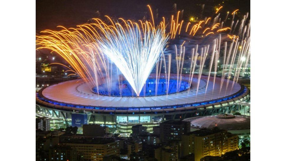 Ceremonia en el Maracaná
